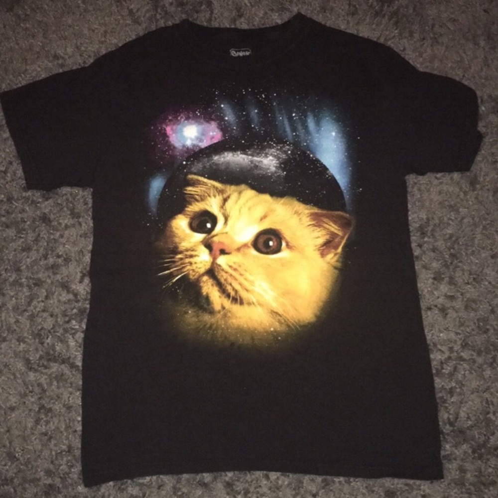 3/$25 Space Cat T-Shirt